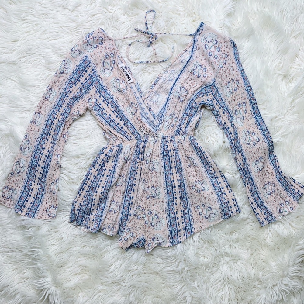AUDREY 3+1 Boho Romper